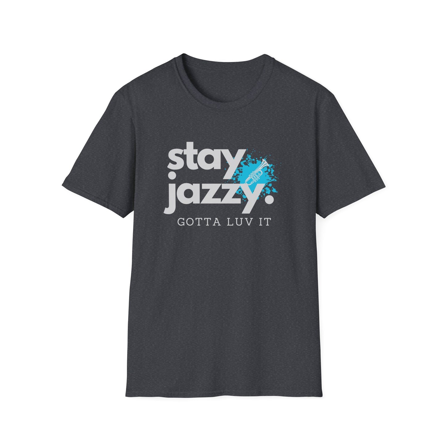 Stay Jazzy Unisex Softstyle T-Shirt - Casual Stylish Tee for Music Lovers
