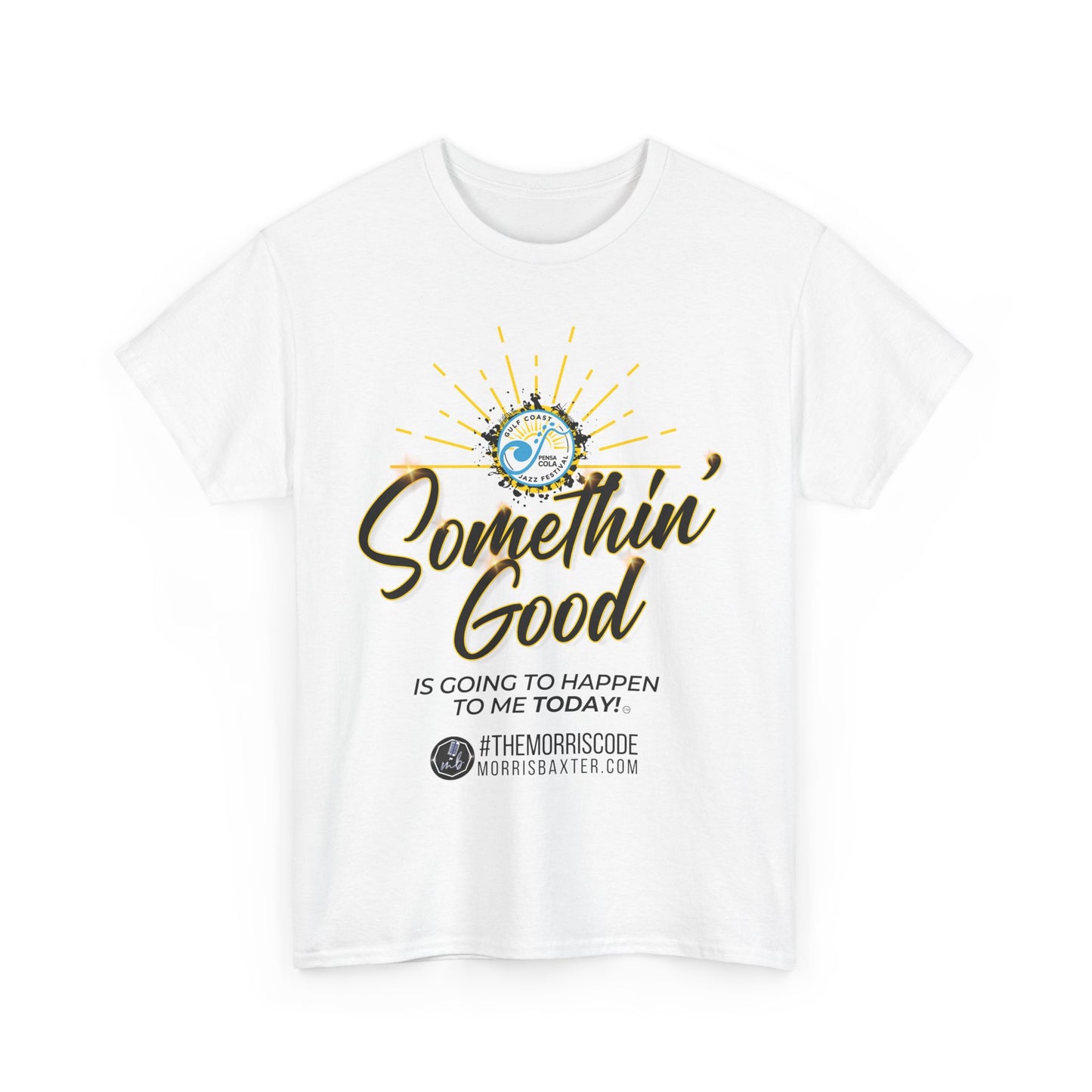 Somethin' Good Pcola Jazz Fest- Unisex Heavy Cotton Tee