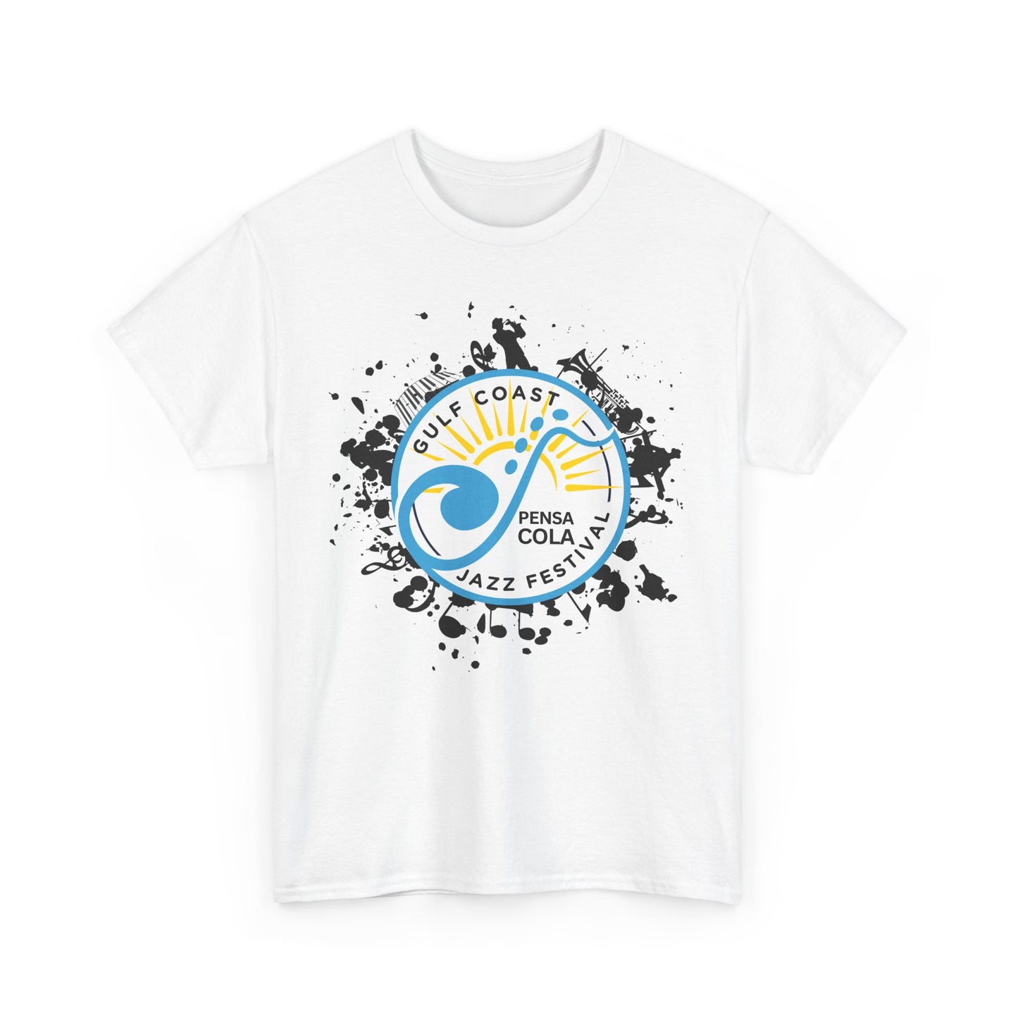 Pensacola Gulf Coast Festival-Unisex Heavy Cotton Tee