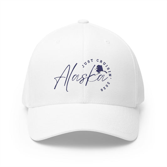 Alaska Just Crusin'- Embroidered Baseball Cap