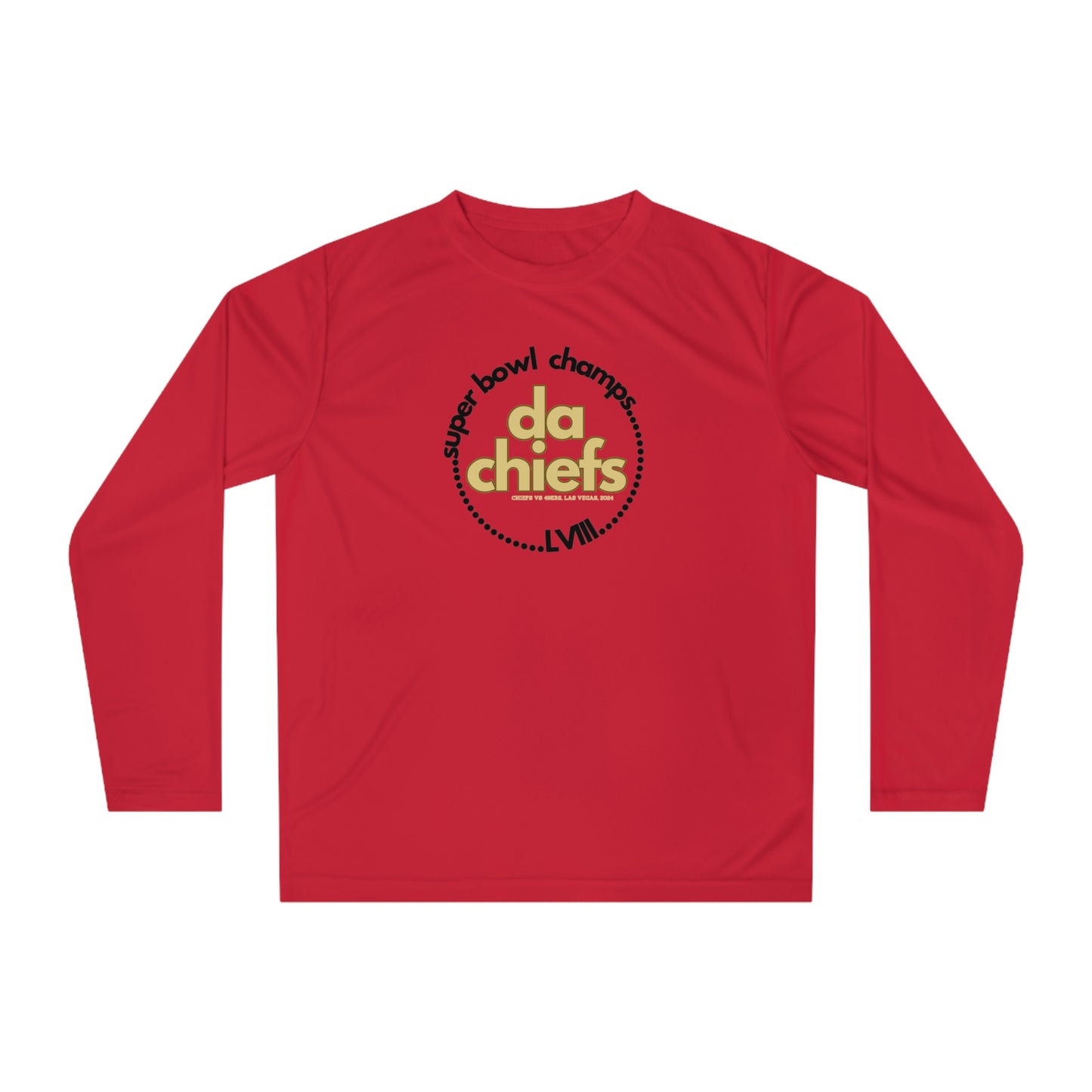 Football Champs Unisex Performance Long Sleeve Shirt