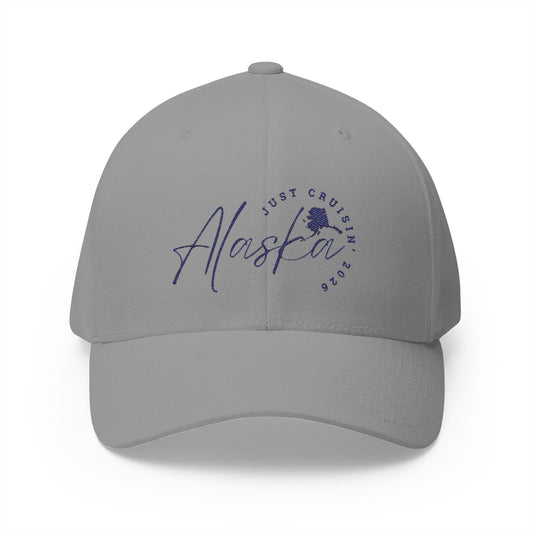 Alaska Just Crusin'- Embroidered Baseball Cap