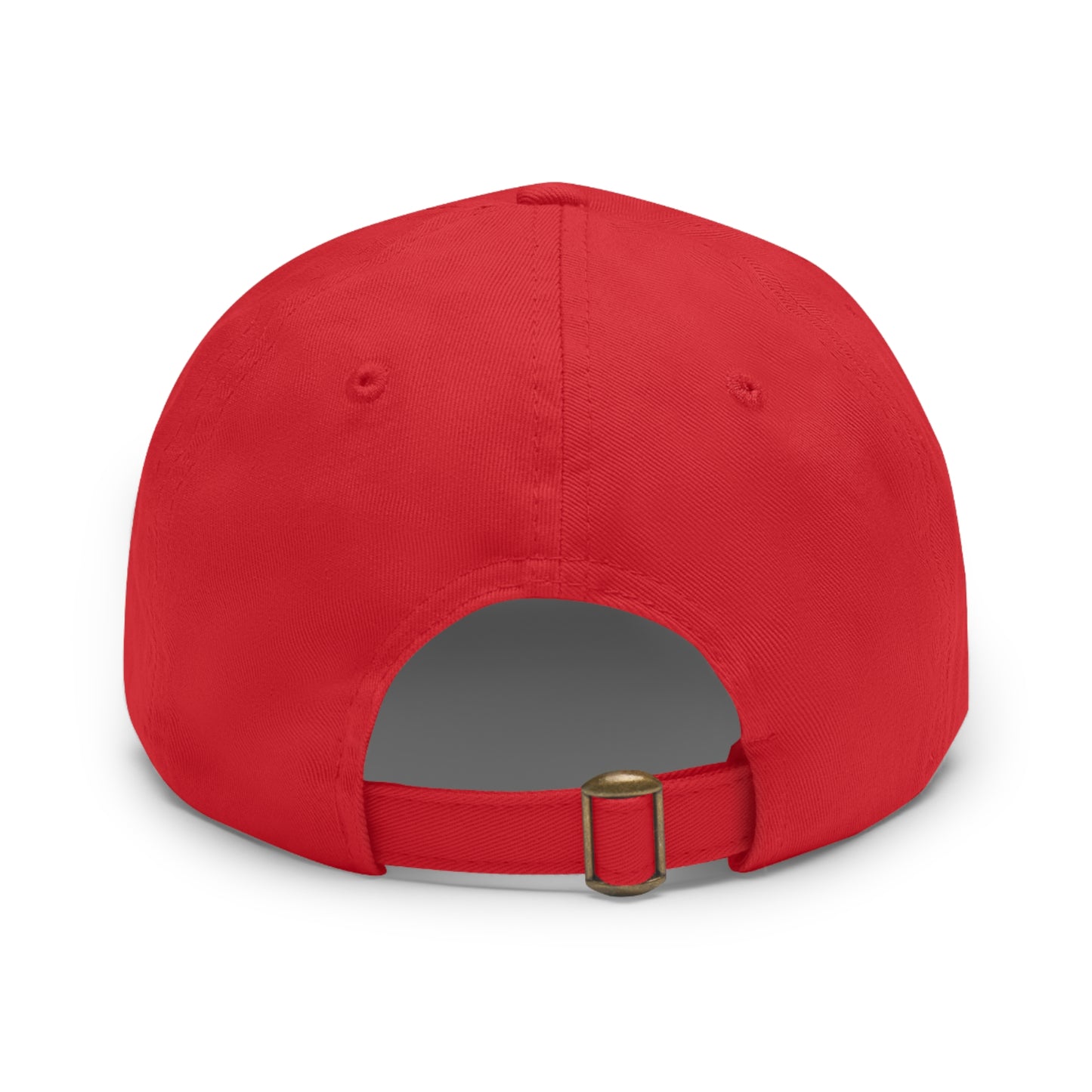 Football Champs Hat with Leather Patch (Round)