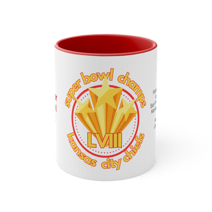 Super bowl LVII ( 58 ) Accent Coffee Mug, 11oz