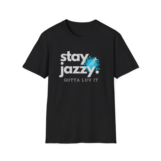 Stay Jazzy Unisex Softstyle T-Shirt - Casual Stylish Tee for Music Lovers