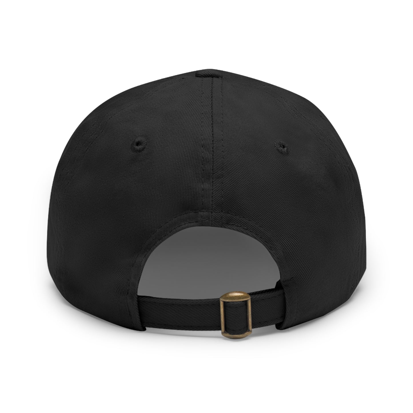 Football Champs Hat with Leather Patch (Round)