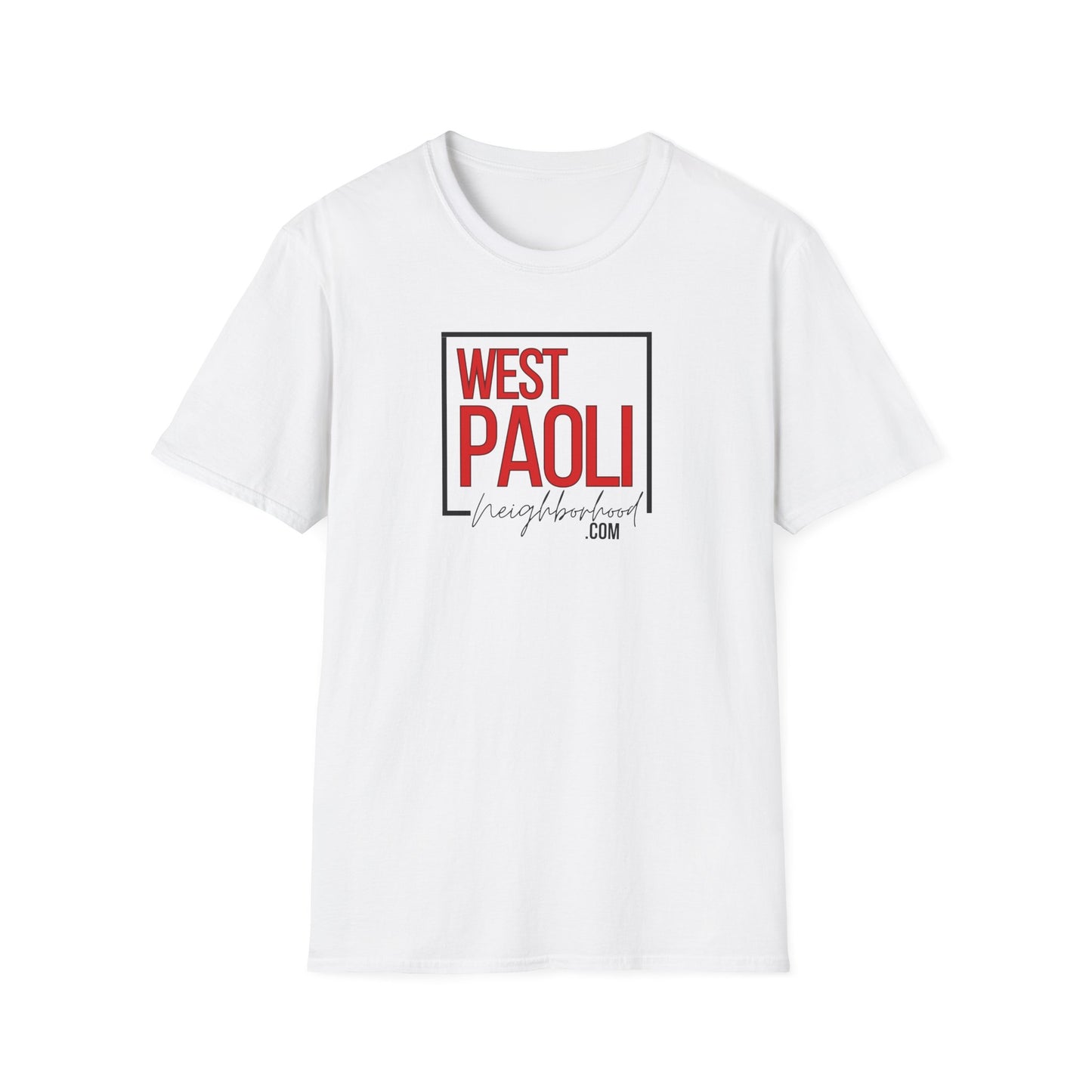 WPNR (red logo) -Unisex Softstyle T-Shirt