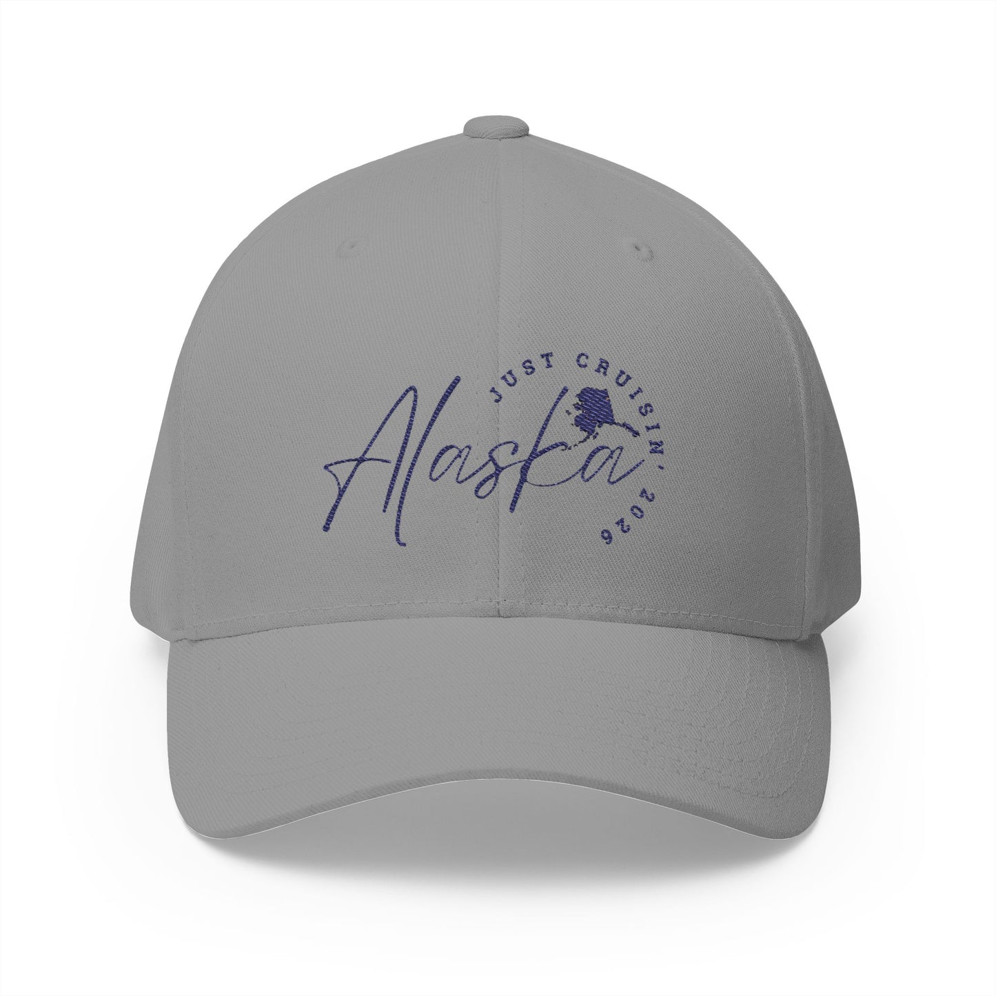 Alaska Just Crusin'- Embroidered Baseball Cap