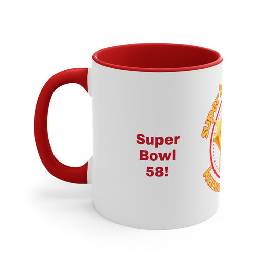 Super bowl LVII ( 58 ) Accent Coffee Mug, 11oz