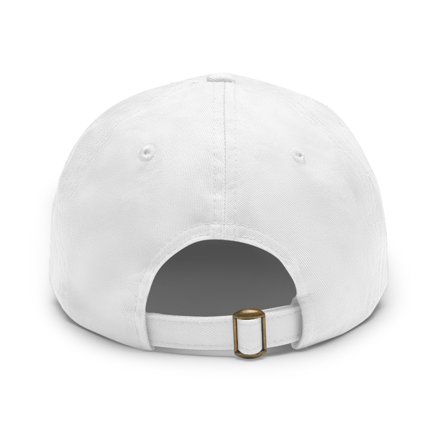 Football Champs Hat with Leather Patch (Round)