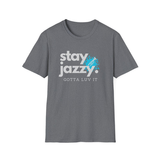 Stay Jazzy Unisex Softstyle T-Shirt - Casual Stylish Tee for Music Lovers